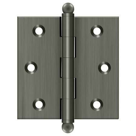Deltana Antique Nickel Door and Butt Hinge CH2525U15A