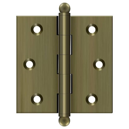 Deltana Antique Brass Door and Butt Hinge CH2525U5
