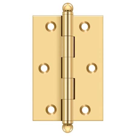 Deltana Lifetime Brass Door and Butt Hinge CH3020CR003