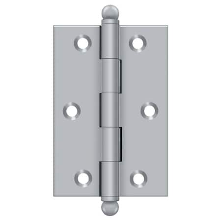 Deltana Satin Chrome Door and Butt Hinge CH3020U26D