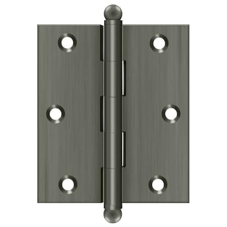 Deltana Antique Nickel Door and Butt Hinge CH3025U15A