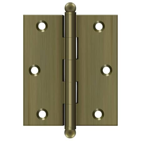Deltana Antique Brass Door and Butt Hinge CH3025U5