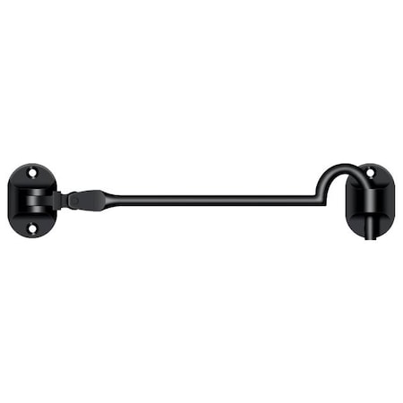Deltana Cabin Hooks, British Style, 6" Black CHB6U19