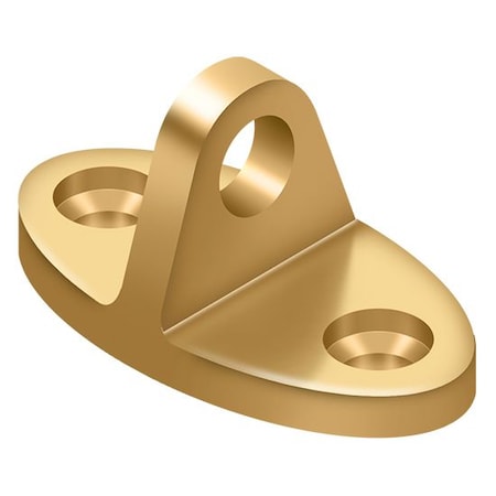 Deltana Cabin Swivel Hook Eye Lifetime Brass CHE4CR003