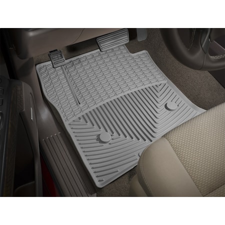 Weathertech Front Rubber Mats/Grey, W400GR W400GR