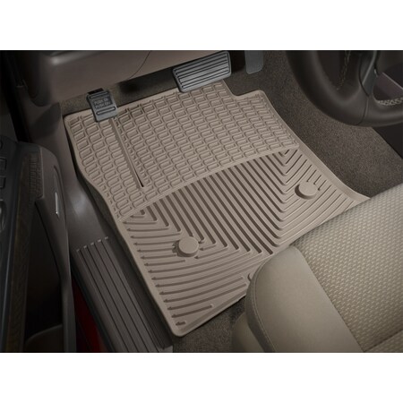 Weathertech Front Rubber Mats/Tan, W419TN W419TN