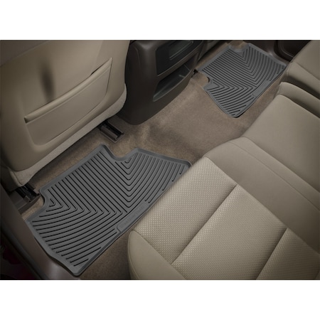 Weathertech Rear Rubber Mats/Black, W416 W416