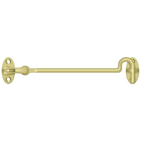 Deltana Cabin Swivel Hooks, 6" Bright Brass CHK6U3
