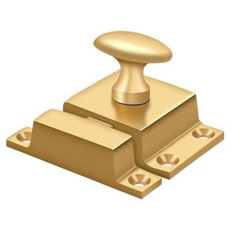 Deltana Cabinet Lock, 1-1/5" X 1-4/5" Lifetime Brass CL1532CR003