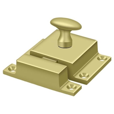 Deltana Cabinet Lock, 1-3/5" X 2-3/10" Bright Brass CL1580U3
