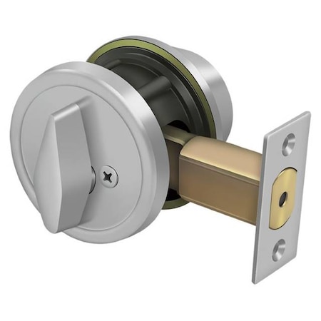 Deltana Single Deadbolt Gr2 With 2-3/4" Backset Satin Stainless Steel CL200LA-32D