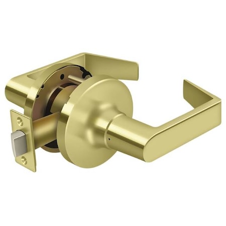 Deltana Commercial Passage Standard Gr1, Clarendon Bright Brass CL501FLC-3