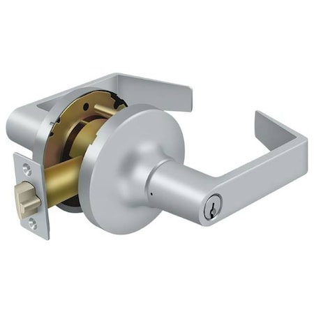 Deltana Commercial Classroom Standard Gr1, Clarendon With Cyl Satin Chrome CL509FLC-26D