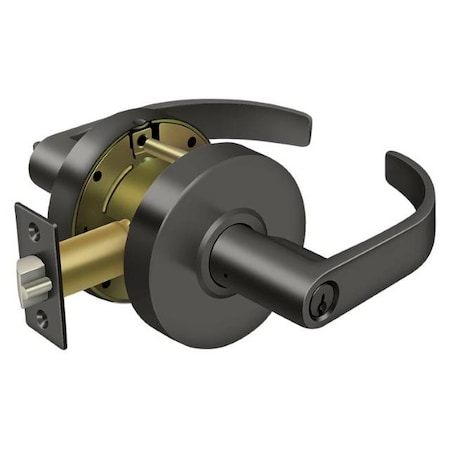 Deltana Commercial Store Room Standard Gr2, Curved With Cy Oil Rubbed Bronze CL604EVC-10B