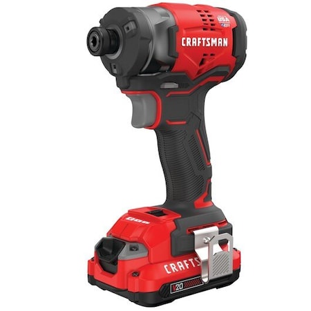 Craftsman V20 Brushless Cordless 1/4 in Impact Dr CMCF820D2