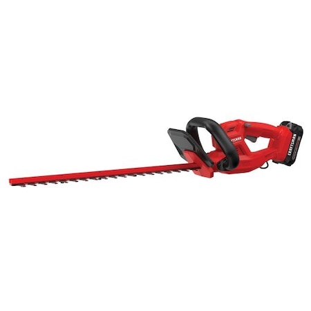 Craftsman Cordless Battery-Powered Hedge Trimmer Kit, Double-Sided 20 V CMCHT810C1