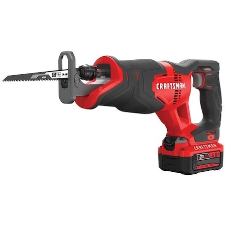 Craftsman V20 Cordless Reciprocating Saw Kit CMCS300M1