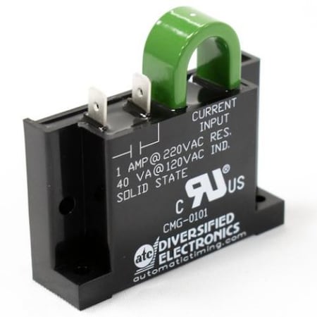 Atc Diversified Electronics Current Sensor Relay, 2.6 in H CMG0101