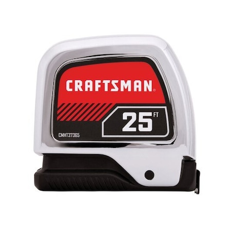 Craftsman Chromelock 25-ft Auto Lock Tape Measure CMHT37365S