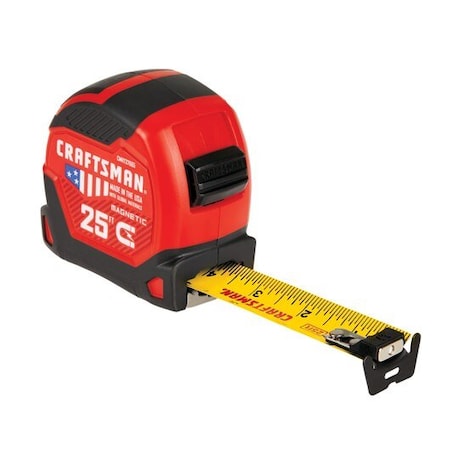 Craftsman Proreach 25-ft Magnetic Tape Measure CMHT37665S