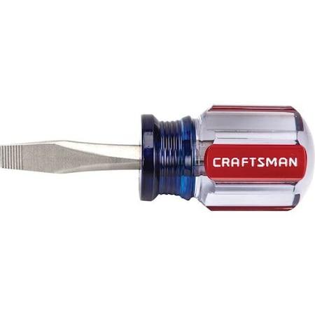 Craftsman Slotted Screwdriver, 1/4 CMHT65013