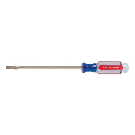 Craftsman Slotted Acetate Screwdriver, 3/16"x6 CMHT65023