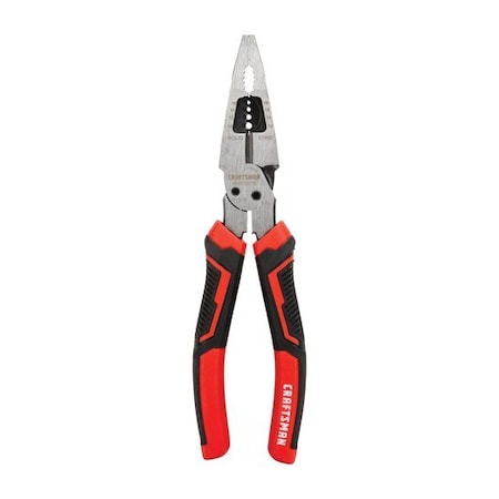 Craftsman Long Nose Pliers, 8", 6-in-1 CMHT81715