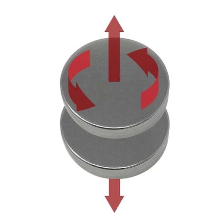 Mag-Mate Latch Pair Smart Mag Rare Earth 120deg T CMP2M0712L12