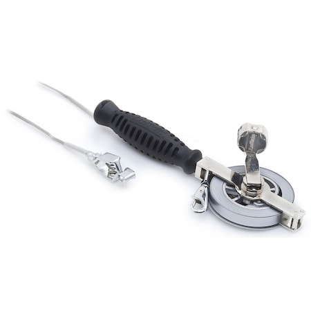 Crescent Lufkin 1/2" x 25' Atlas Chrome Clad/Nubian Double Duty Oil Gauging Tape CN1290SF590N