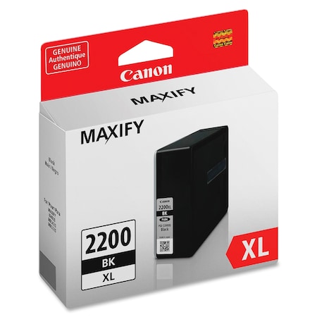Canon Tank, Ink, Black, Xl PGI2200XLBK