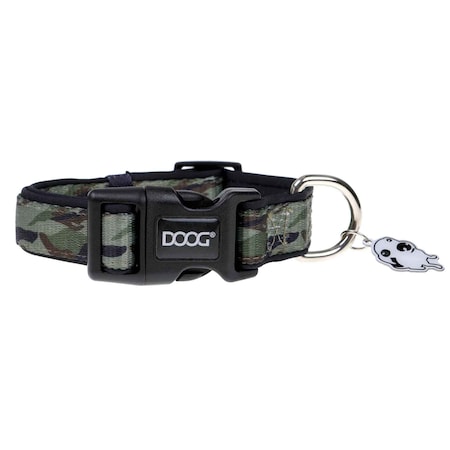 Doog Neoprene Dog Collar COLBRU-L