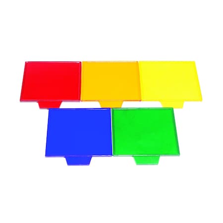 United Scientific Color Filters Acrylic, Set of 5 COLORF-5
