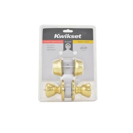 Kwikset Clear Pack Combo Tylo ENTR DBL CYL DBOLT 96950-163