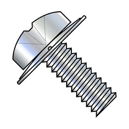 Zoro Select #4-40 x 3/16 in Phillips Pan Machine Screw, Zinc Plated Steel, 10000 PK 0403CPP