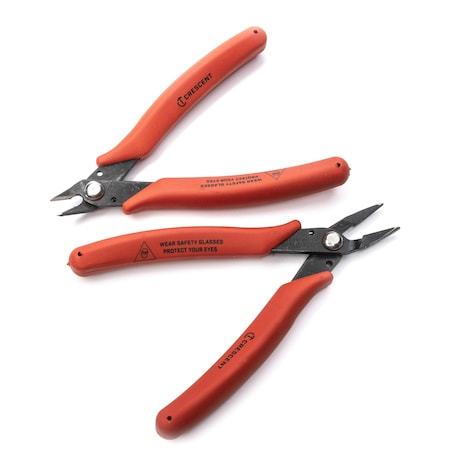 Crescent 2 Piece Shear Cutter Mini Pliers Set S2KS5NN
