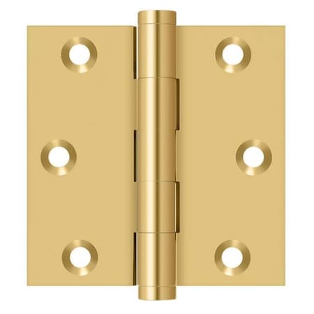 Deltana Lifetime Brass Door and Butt Hinge CSB33