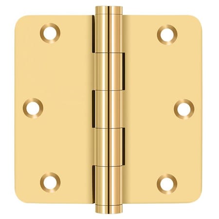 Deltana Lifetime Brass Door and Butt Hinge CSB35R4-R