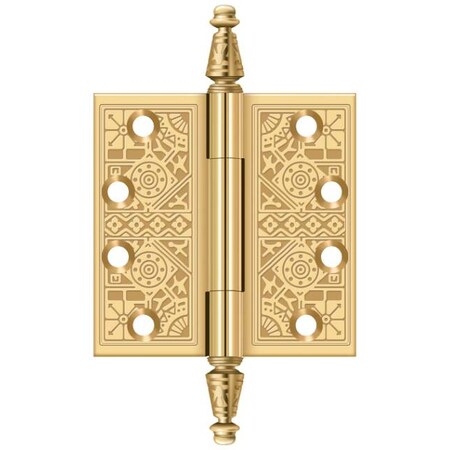 Deltana Lifetime Brass Door and Butt Hinge CSBP44