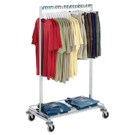 Irsg Garment/Recovery Rack w/Bottom SH & 3"Bumpers CSC-1T-S-B3