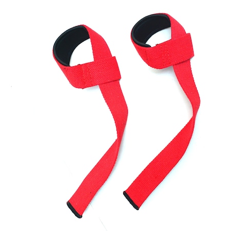 Cynasports Weight Lifting Strap Red CS-0038
