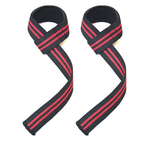Cynasports Weight Lifting Strap Red/Black CS-0039