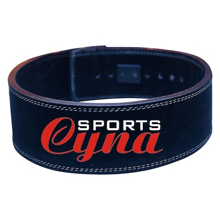 Cynasports Power Lifting Belts 10 mm Black Medium CS-0051