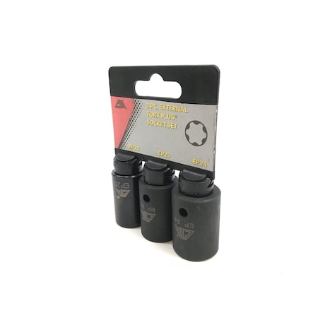 Cta Manufacturing Torx Plus Socket Set, 3 Pc. CTA9666