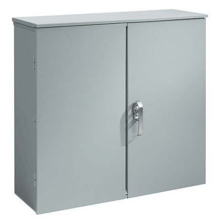 Nvent Hoffman Hinged Double-Door with Three-Point Latc A404014CTDP
