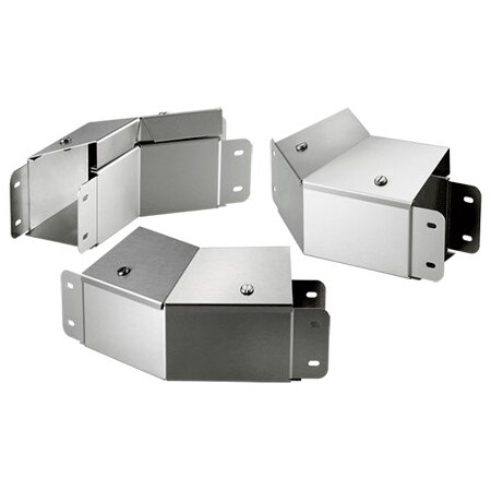 Nvent Hoffman Elbows-Front Cover Sloped Outward, SS Ty CTS66EFCO45SS