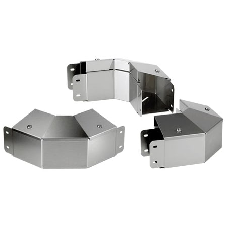 Nvent Hoffman Elbows-Front Cover Sloped Outward with T CTS46EFCO90SS
