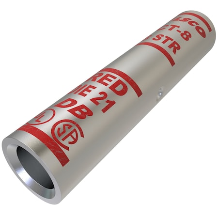 Ilsco Surecrimp Copper Compression Sleeve, PK4 CT-8-EC