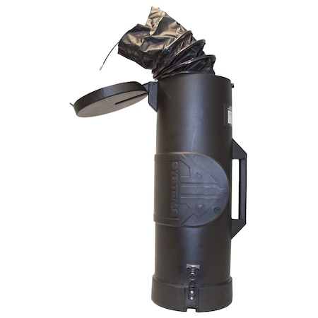 Air Systems Intl Conductive Duct Canister, 8", 6 ft. Cond CVF-CND6