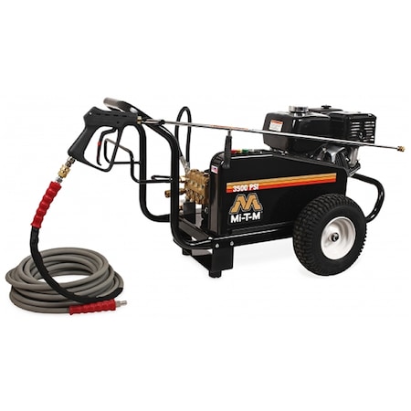 Mi-T-M Cold Water Gas Pressure Washer, 3500 psi CW-3504-5MGH