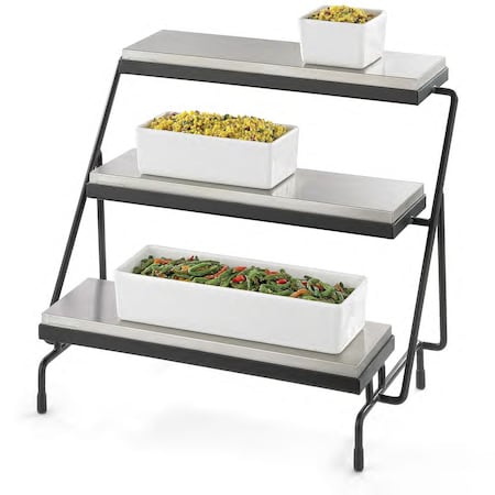 Tablecraft Tiered Stand, Half Lenght Cooling Plate, 3 CW40309C